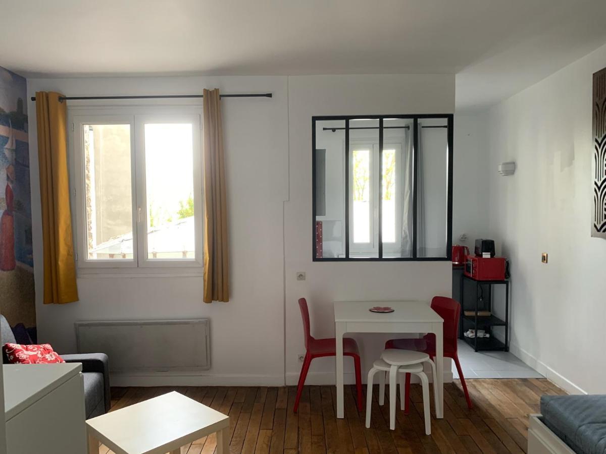 פריז Studio Perfect For 2 Adults And 1 Kid, And Up To 2 Kids - Jourdain 20E, 25Mn To Louvre Via Line M11 מראה חיצוני תמונה