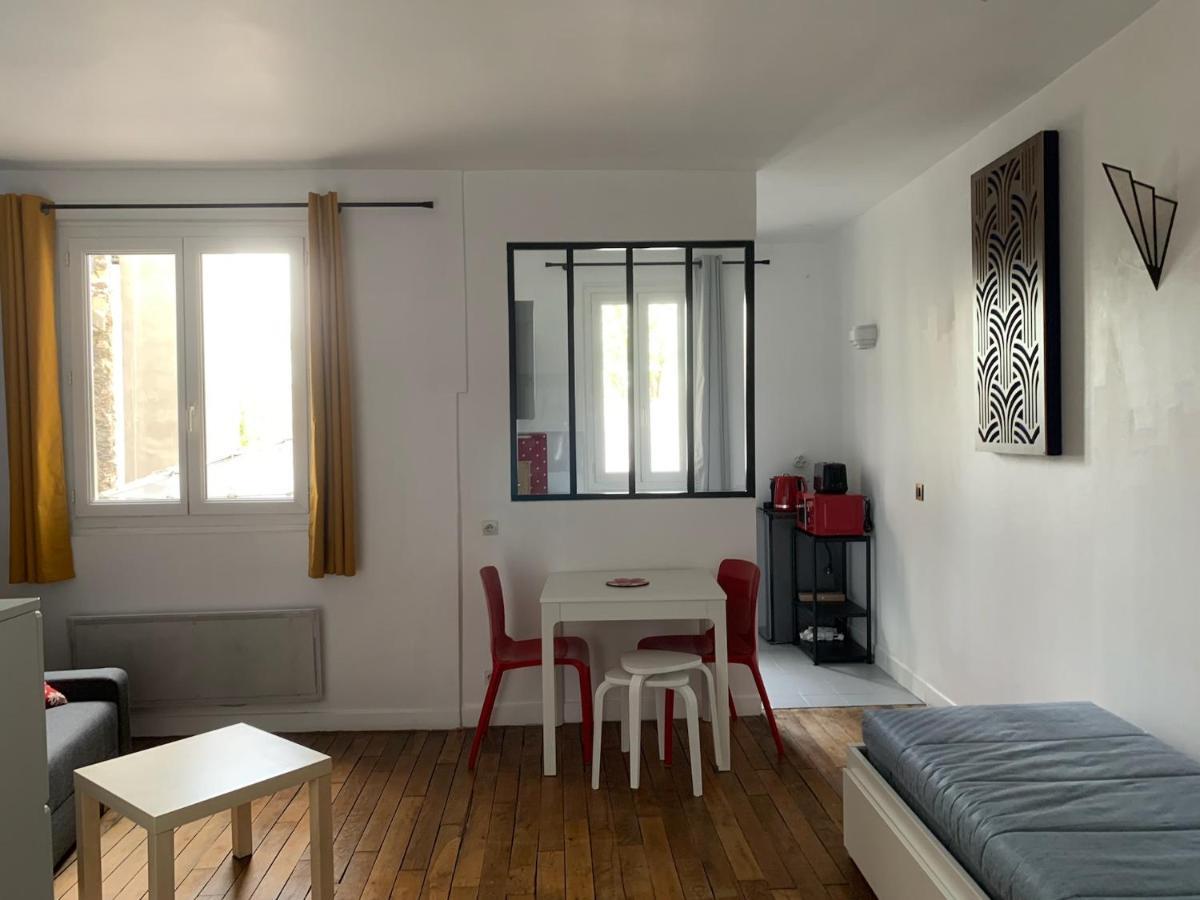 פריז Studio Perfect For 2 Adults And 1 Kid, And Up To 2 Kids - Jourdain 20E, 25Mn To Louvre Via Line M11 מראה חיצוני תמונה