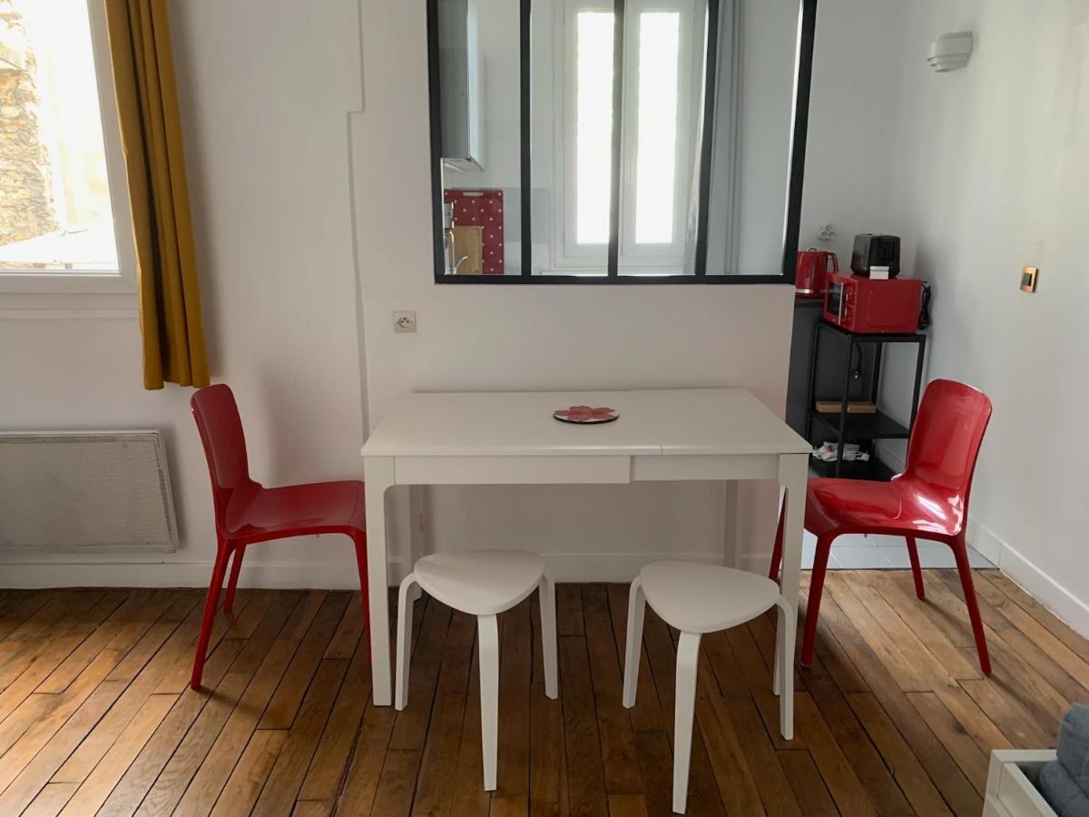 פריז Studio Perfect For 2 Adults And 1 Kid, And Up To 2 Kids - Jourdain 20E, 25Mn To Louvre Via Line M11 מראה חיצוני תמונה
